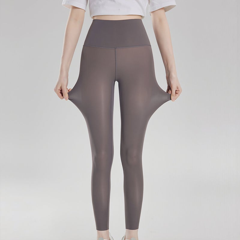 Ultra Light Foldable Leggings Portable Travel Gym Outdoor Black Capri M - Image 5