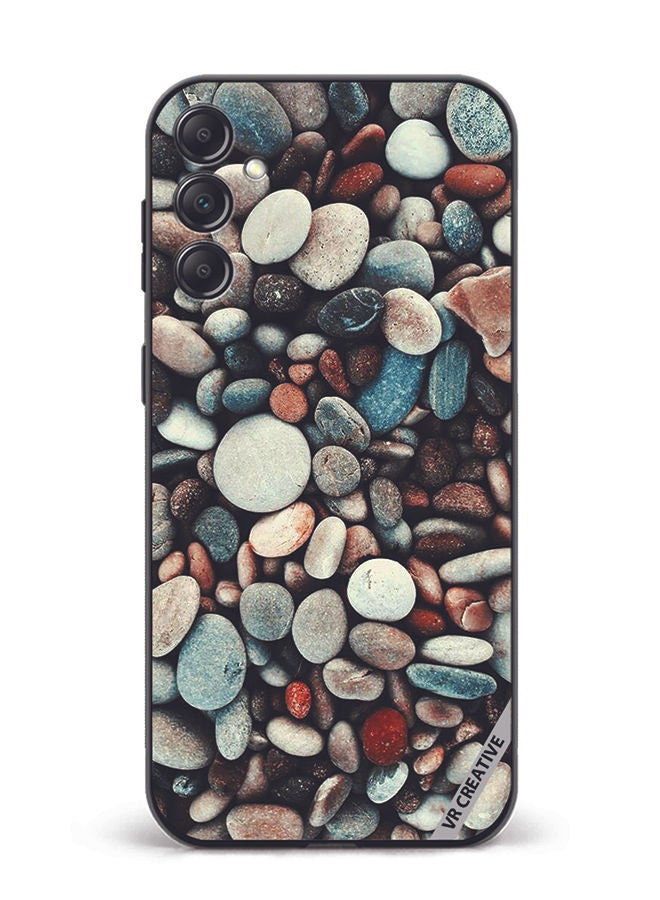 VR CREATIVE Protective Case Cover For Samsung Galaxy M54 Pebbles Design Multicolour - Image 1