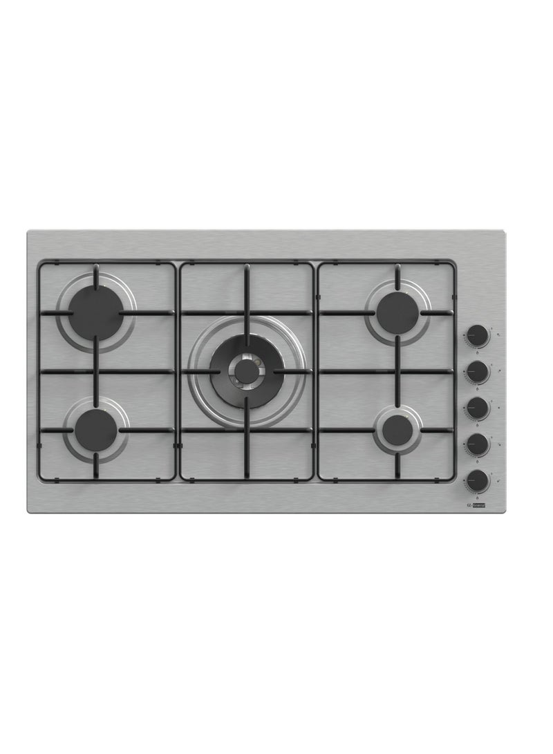 GL General General GL 5 Burners Side keys Built in Cooker, 90x52 cm, Wide Stand, heavy Duty, Easy to Clean, Auto Burn, total Safety - Image 1