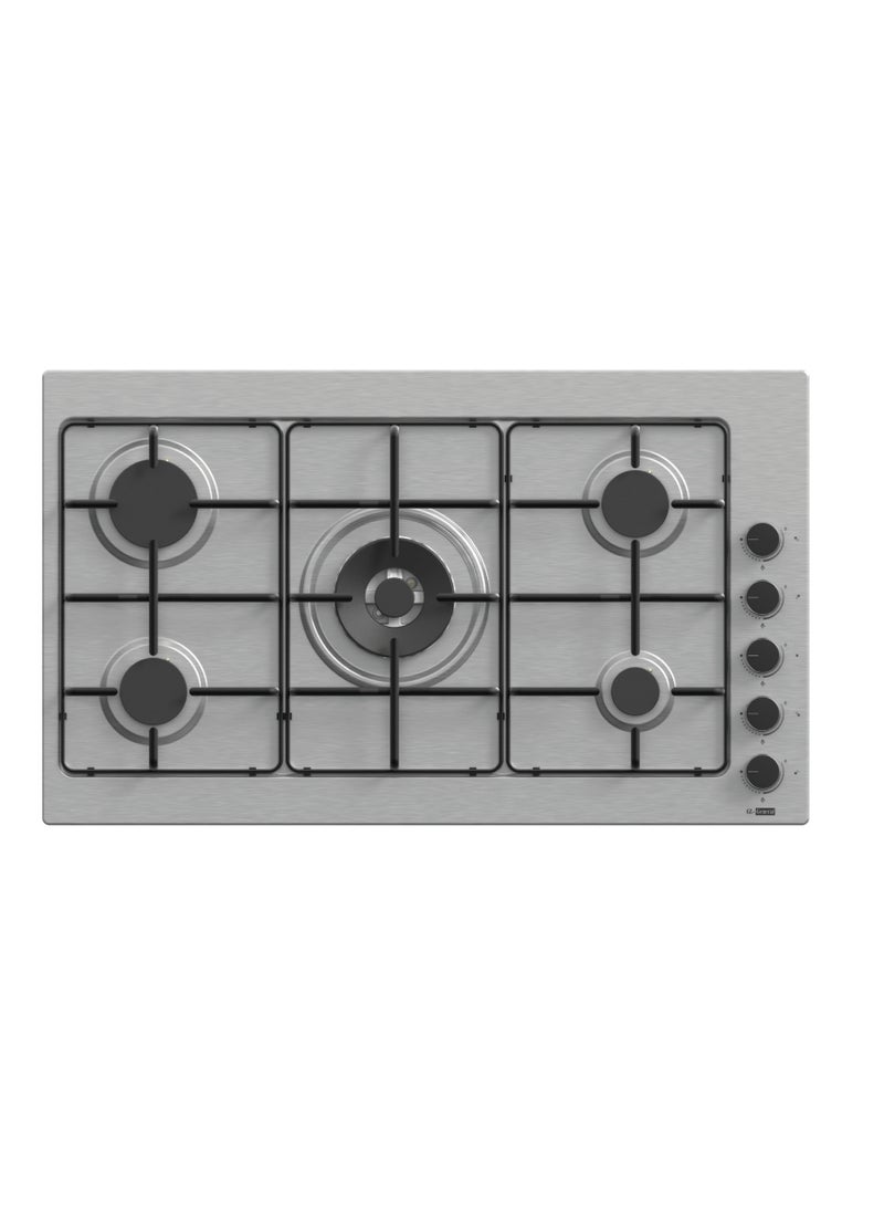 GL General General GL 5 Burners Side keys Built in Cooker, 90x52 cm, Wide Stand, heavy Duty, Easy to Clean, Auto Burn, total Safety  - Image 1