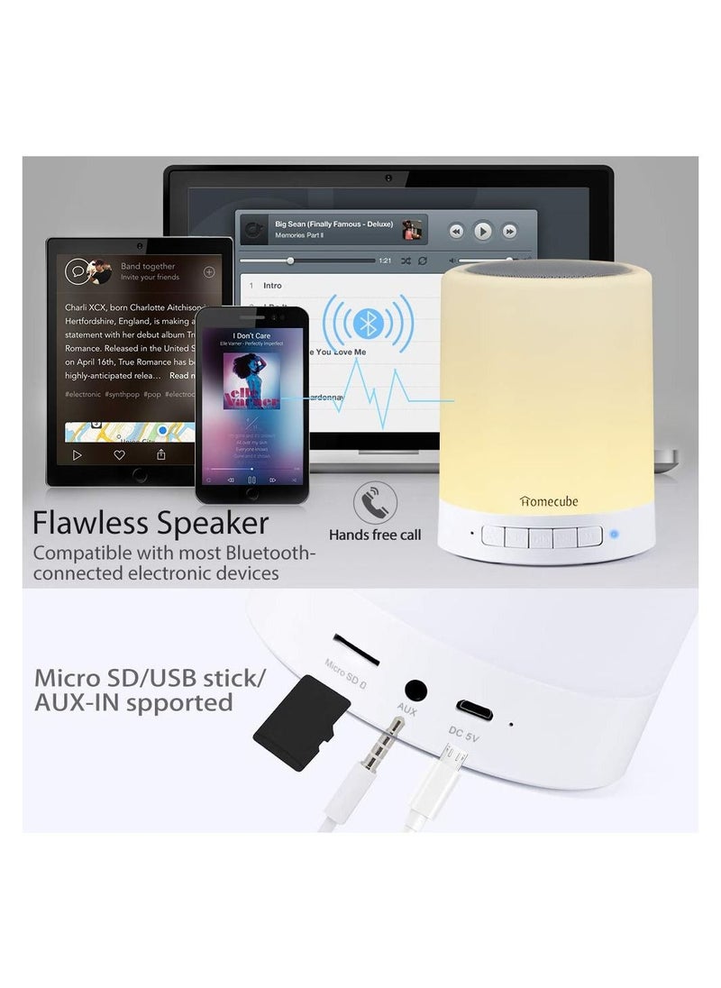 Homecube - Homecube Bedside Lamp with Bluetooth Speaker - Image 1