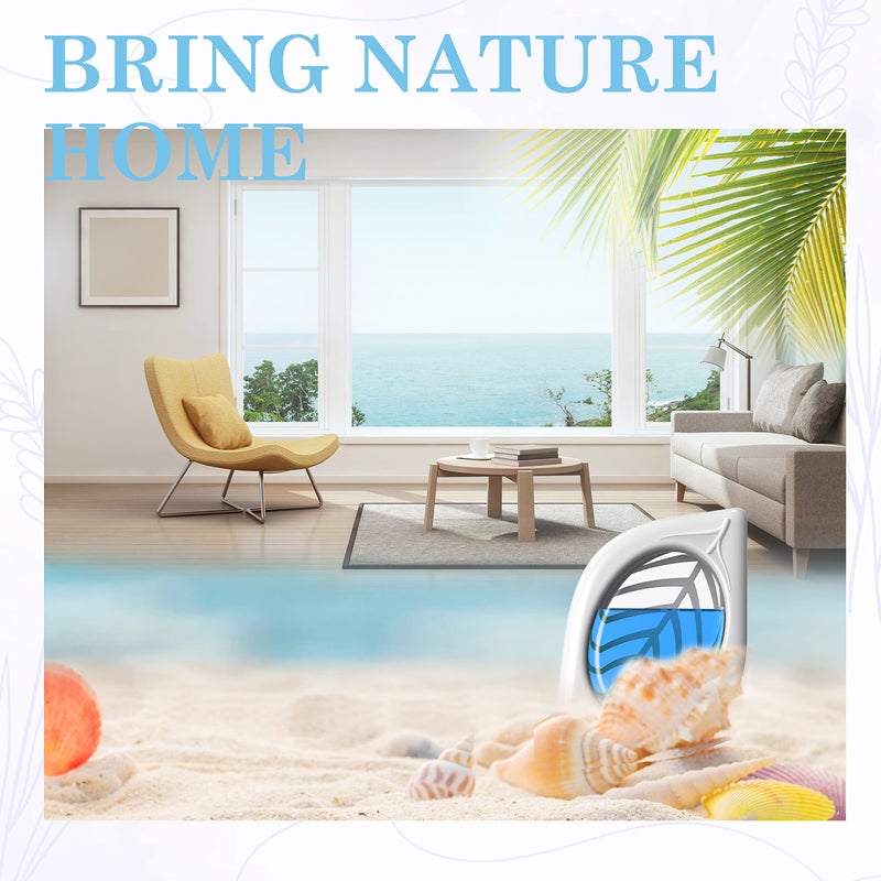Clean-n-Fresh Air Deodorizer  4 Pack  Ocean Scent  Odor Eliminator for Small Area Closets Bathroom Pets Strong Odor  Up to 120 Days - Image 2