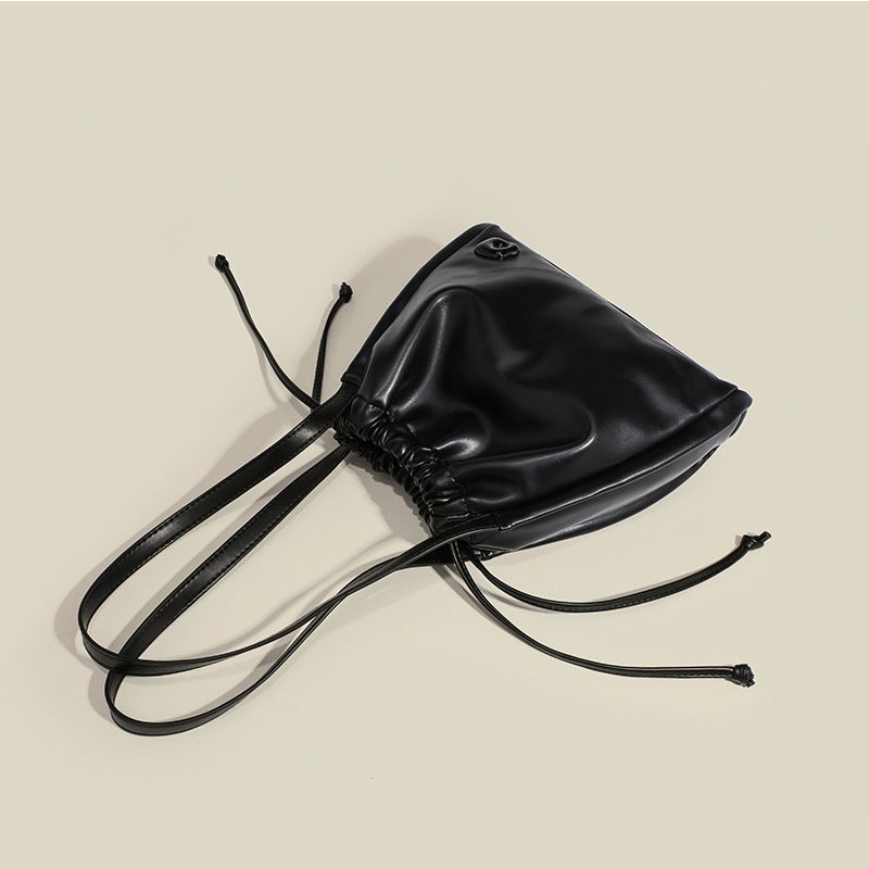 Niche Design Bag Women'S Large Capacity Pleated Cloud Bag Simple Commuter Shoulder Crossbody Underarm Bag - Image 5
