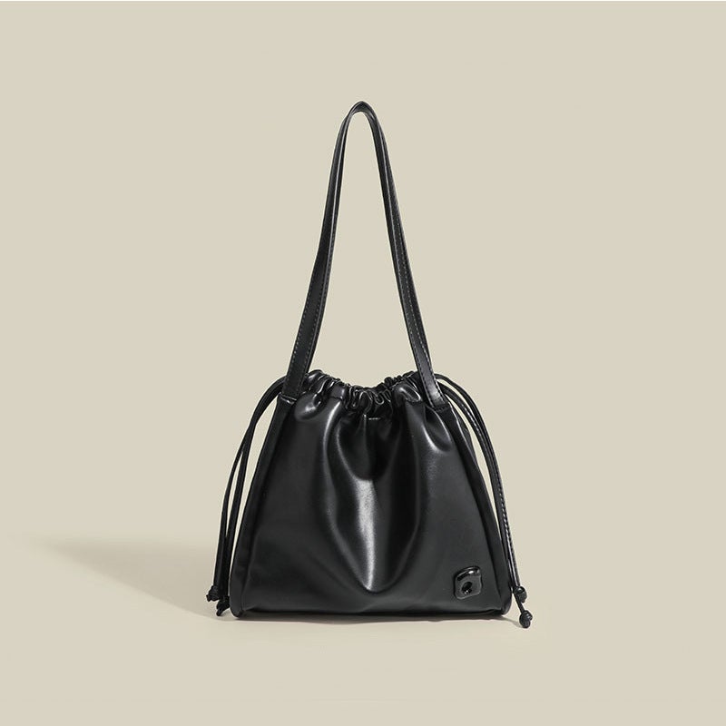 Niche Design Bag Women'S Large Capacity Pleated Cloud Bag Simple Commuter Shoulder Crossbody Underarm Bag - Image 1