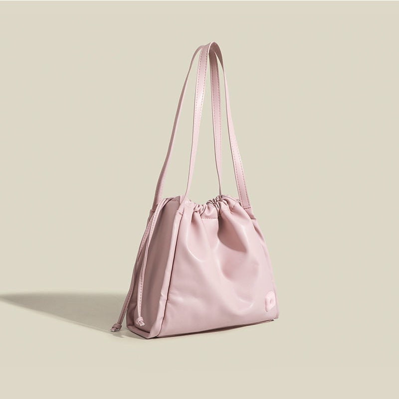 Niche Design Bag Women'S Large Capacity Pleated Cloud Bag Simple Commuter Shoulder Crossbody Underarm Bag - Image 4