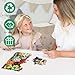 Mocfesk Wooden Puzzles for Adults Stained Glass Succulent Puzzles 200 Pieces Unique Shaped Jigsaw Puzzles for Adults and Kids Birthday Gifts Fun Challenge Family Game 112 x 112 - Image 4