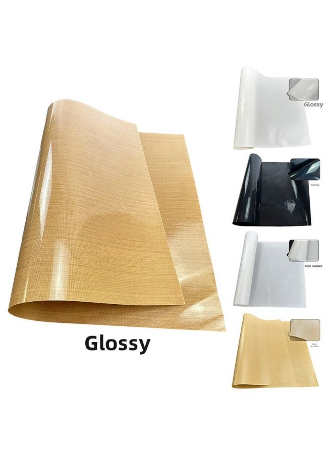 Generic - Teflon High Temperature Cloth Baking Oilcloth Oven Baking Non-staining Cloth Thickened High Temperature Resistant Baking Tray Mat Repeated Use-color:Brown Color -Specifications:55cm*70cm - Image 1
