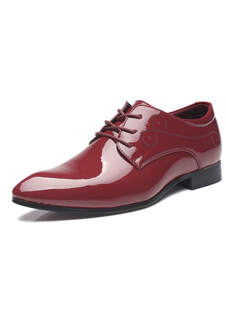 Shougu New Men's Business Leather Shoes 