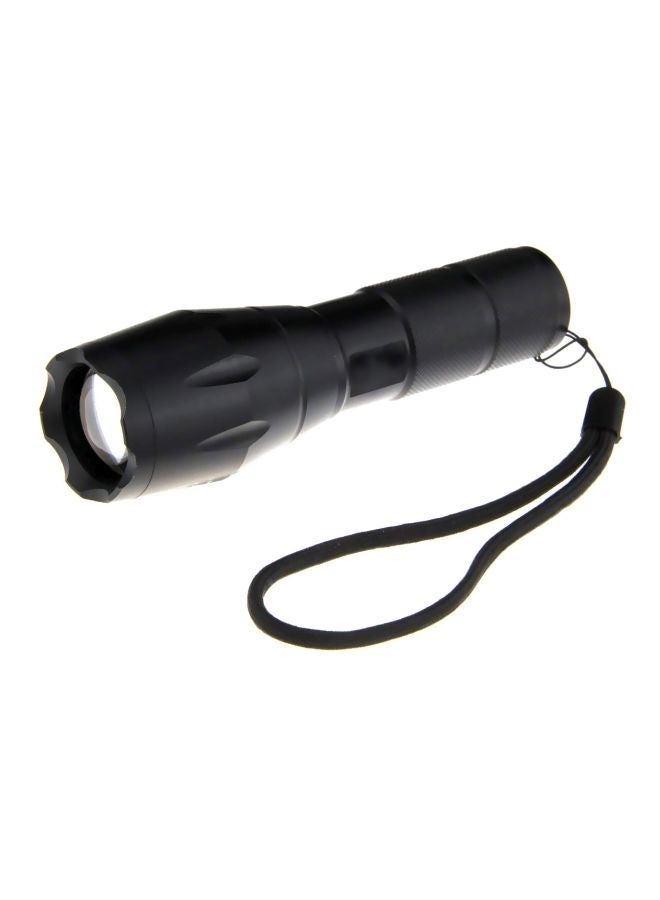 NIBEMINENT Mini Zoom Tactical LED Flashlight Black 6x10cm - Image 5