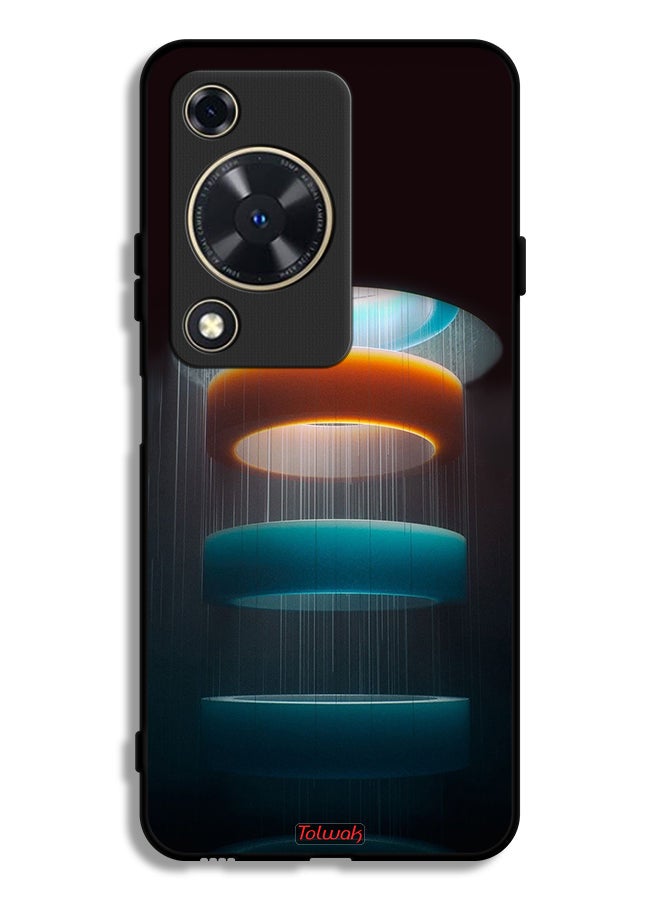 Tolwak Huawei Enjoy 70 Protective Case Cover Rings Art Pattern - Image 1