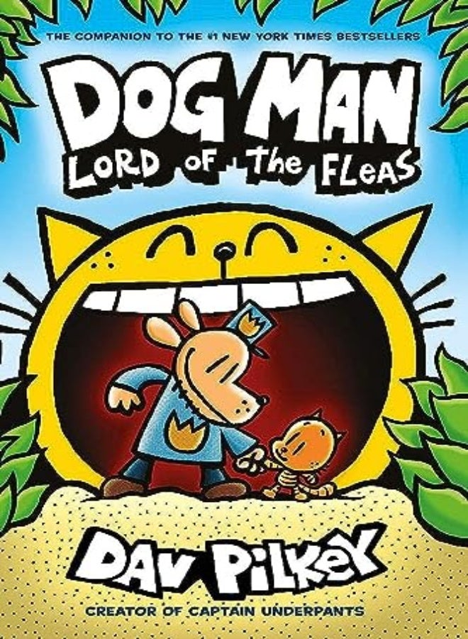 Dog Man 5 Lord Of The Fleas Pb by Dav Pilkey Paperback