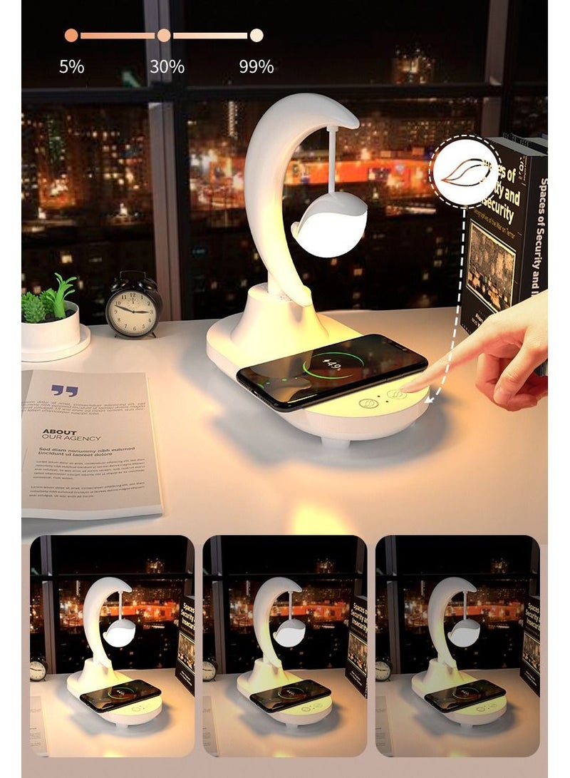 Wireless Charging Birthday Special Desk Light Bluetooth Speakers Led Bedside Table Lamps Romantic Colorful Atmosphere Night Lamp  - Image 3