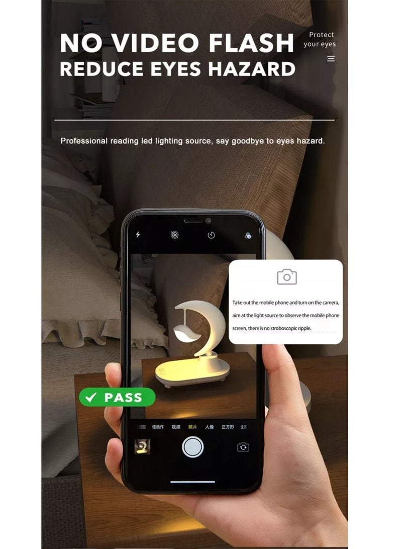 Wireless Charging Birthday Special Desk Light Bluetooth Speakers Led Bedside Table Lamps Romantic Colorful Atmosphere Night Lamp  - Image 5