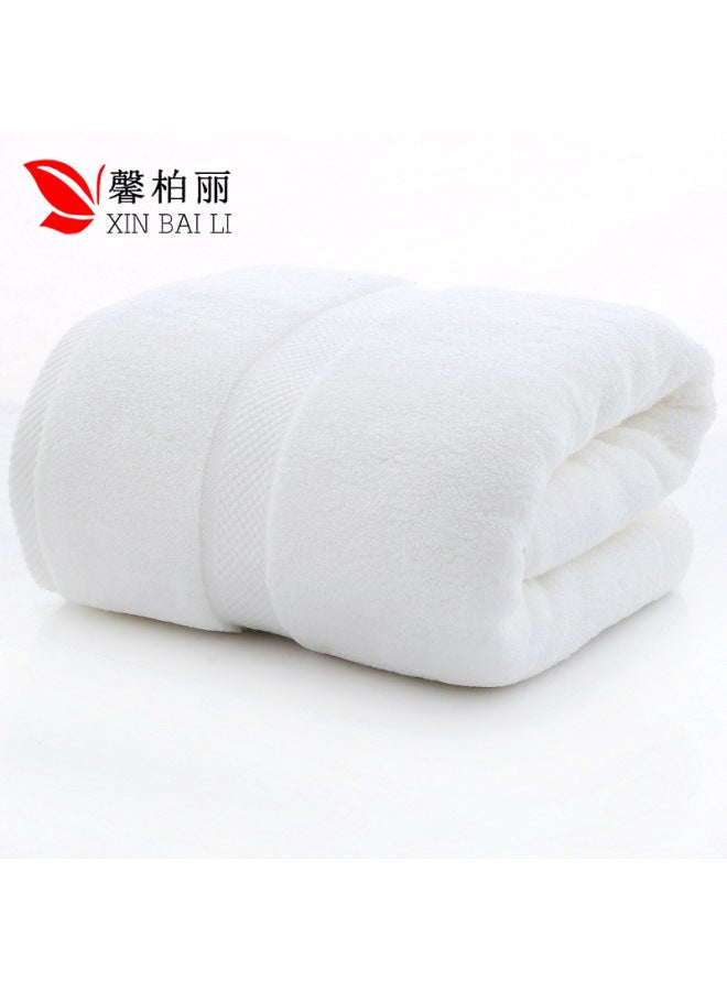 Pure Cotton Bath Towel 800g Thickened Large Bath Towel 80*160 Hotel Return Gift Bath Towel From Manufacturer, Customizable With Logo