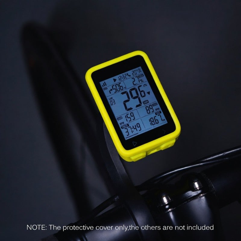 Igpsport Bike Computer Cover: Black Silicone - Impact Resistant Anti-Scratch, Screen Clear Easy Operation Cover for Road Mountain Bike Users - Image 5