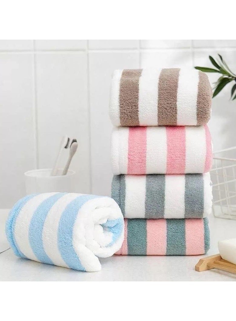 منشفة لف الشعر مايكروفايبر متعددة الألوان – سريعة الامتصاص لتجفيف الشعر بعد الاستحمام – خفيفة وناعمة ومناسبة لجميع أنواع الشعر - Image 5