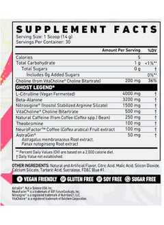Ghost Legend Pre-Workout - Blue Raspberry - (30 Servings)  - Image 2