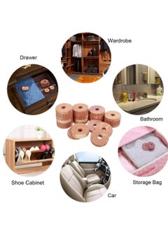 Captaintech Cedar Wood Moth Repellent,100% Natural Anti Blocks Clothes Protection,Storage Accessories Rings Wardrobes&Drawers Freshener,Chemical-Free  - Image 5