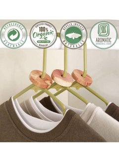 Captaintech Cedar Wood Moth Repellent,100% Natural Anti Blocks Clothes Protection,Storage Accessories Rings Wardrobes&Drawers Freshener,Chemical-Free  - Image 2