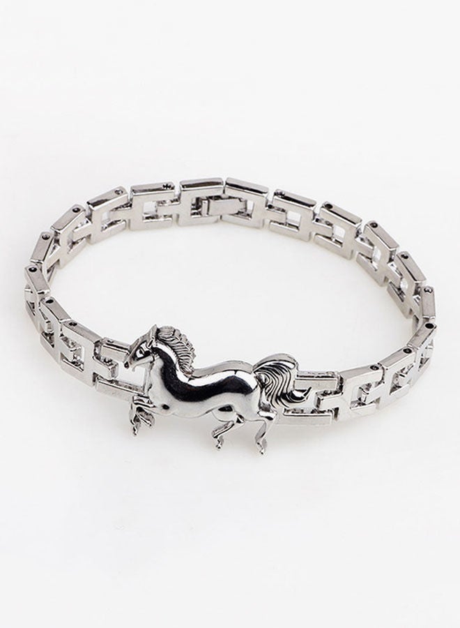 NIBEMINENT Horse Design Steel Bracelet - Image 1