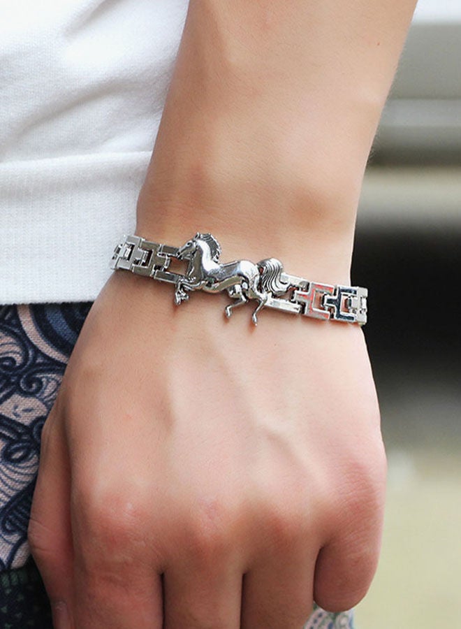 NIBEMINENT Horse Design Steel Bracelet - Image 2