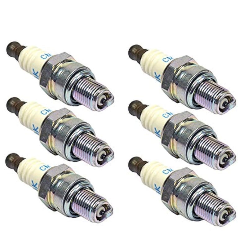 NGK 6 Pack of Replacement Spark Plugs CMR7H6PK