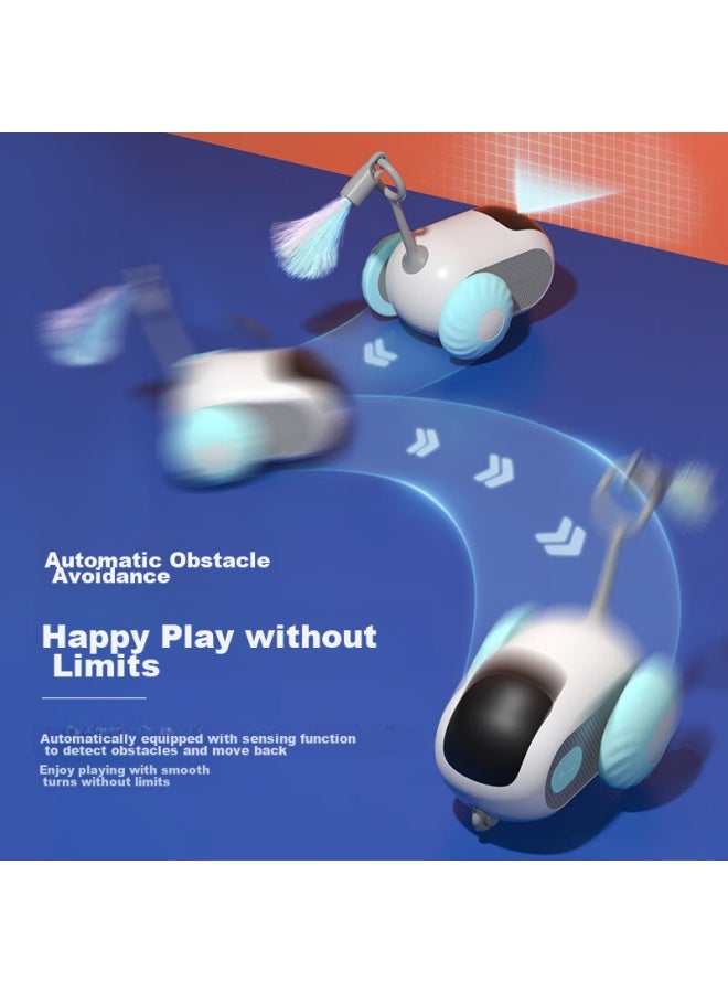 Petgravity Smart Remote Control Running Car For Pets, Automatic Self-entertaining Boredom Relief Cat Toy Gravity Remote Control Car - Image 3