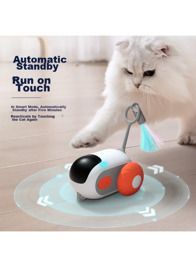 Petgravity Smart Remote Control Running Car For Pets, Automatic Self-entertaining Boredom Relief Cat Toy Gravity Remote Control Car - Image 4