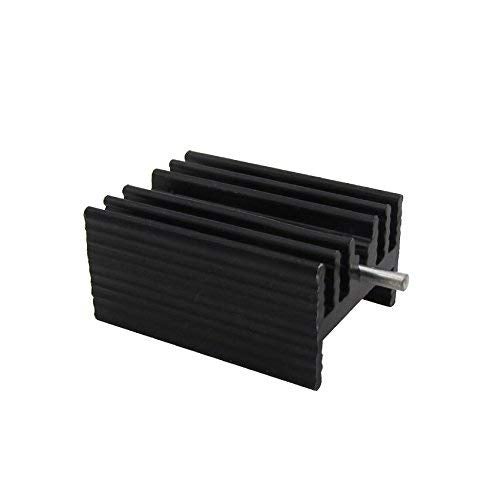 Easycargo 10 Packs TO-220 Heatsink + Insulator Mounting Screws Kits for LM317 LM317t L7805 L7812 L78XX Voltage Regulator, IRFZ44N 3205 520N 630 1404 MOSFET Transistor (20mmx15mmx11mm) - Image 3