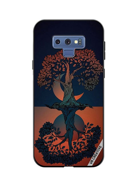 Protective Case Cover For Samsung Galaxy Note 9 Tree Design Multicolour
