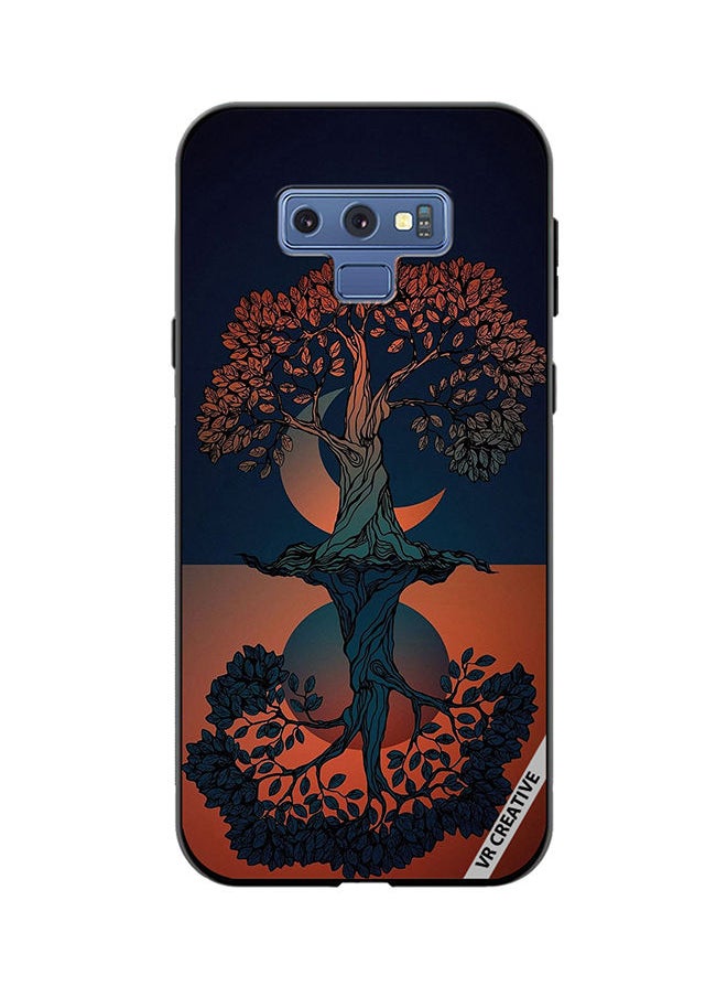 VR CREATIVE - Protective Case Cover For Samsung Galaxy Note 9 Tree Design Multicolour - Image 1