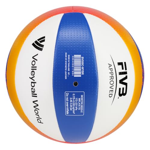 Mikasa Official Beach Volleyball BV550C-WYBR - Image 3
