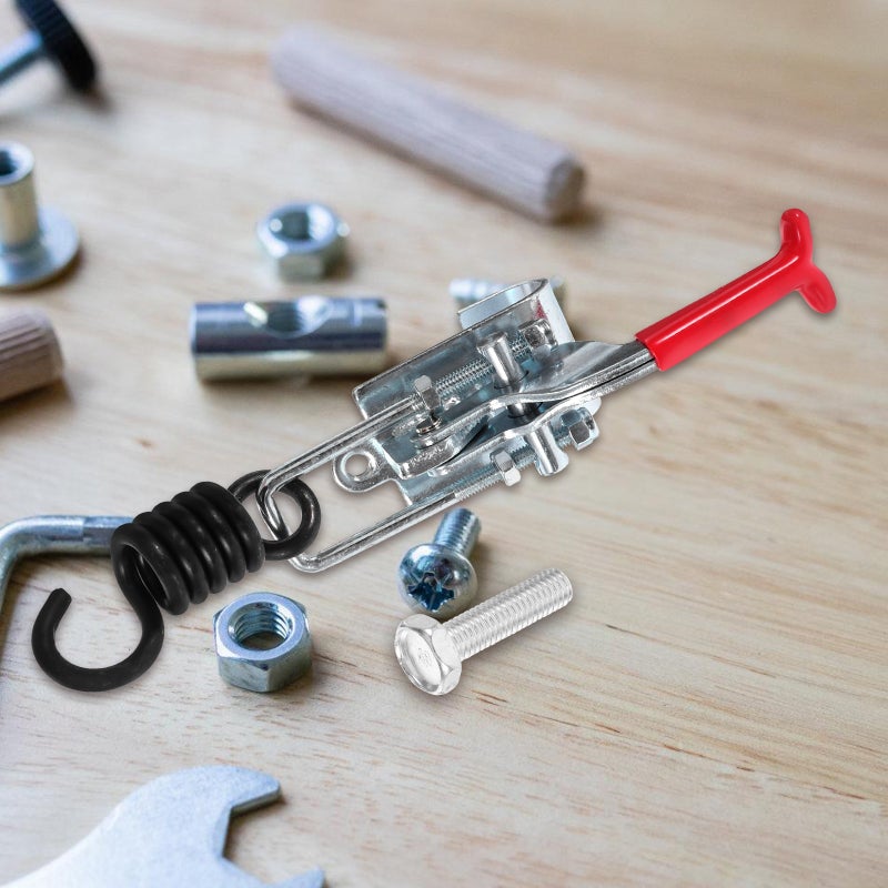 2 pcs Toggle Clamp Stainless Steel Clip Latch Clamp Useful Toggle Clip - Image 3