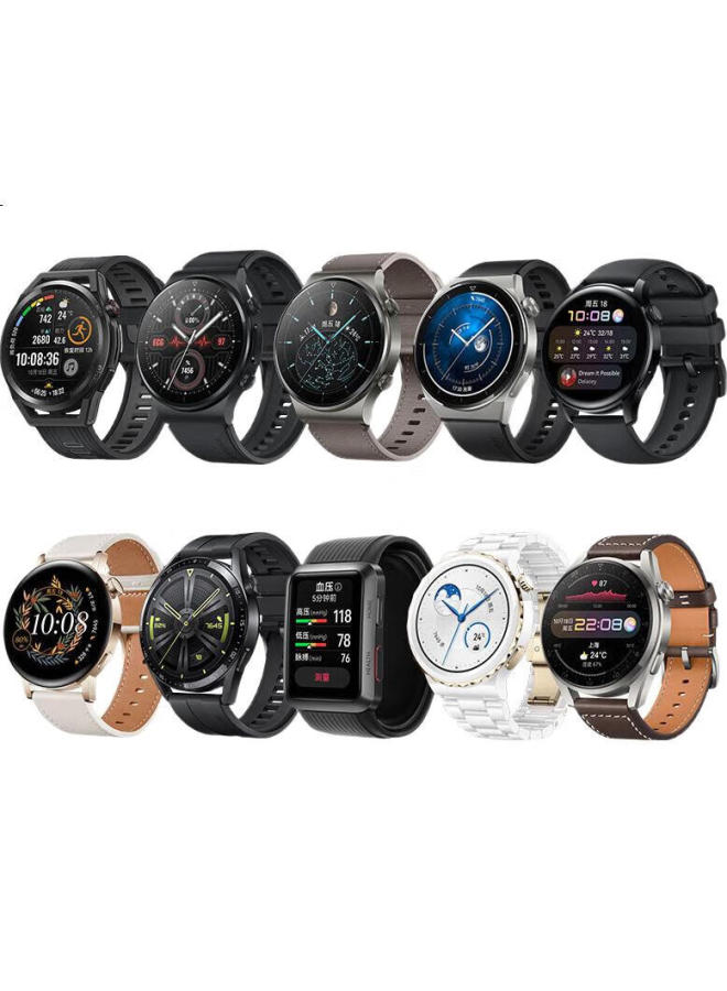 KMaxAI Compatible With Huawei Watch Gt5/4/3 Pro New Travel Wireless Charger 2Ecg/D Magnetic Fast Charging Dock, Watch Usb Charging Cable Keychain Portable, Black - Image 1