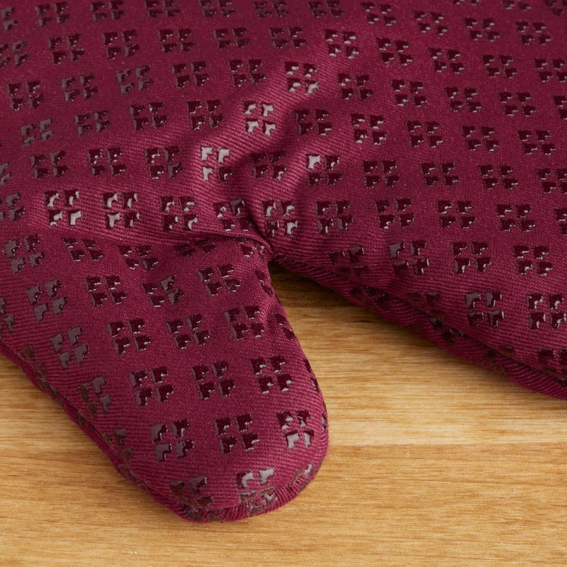 KitchenAid Asteroid Oven Mitt Set  Boysenberry Purple 7""x12.5"" - Image 3