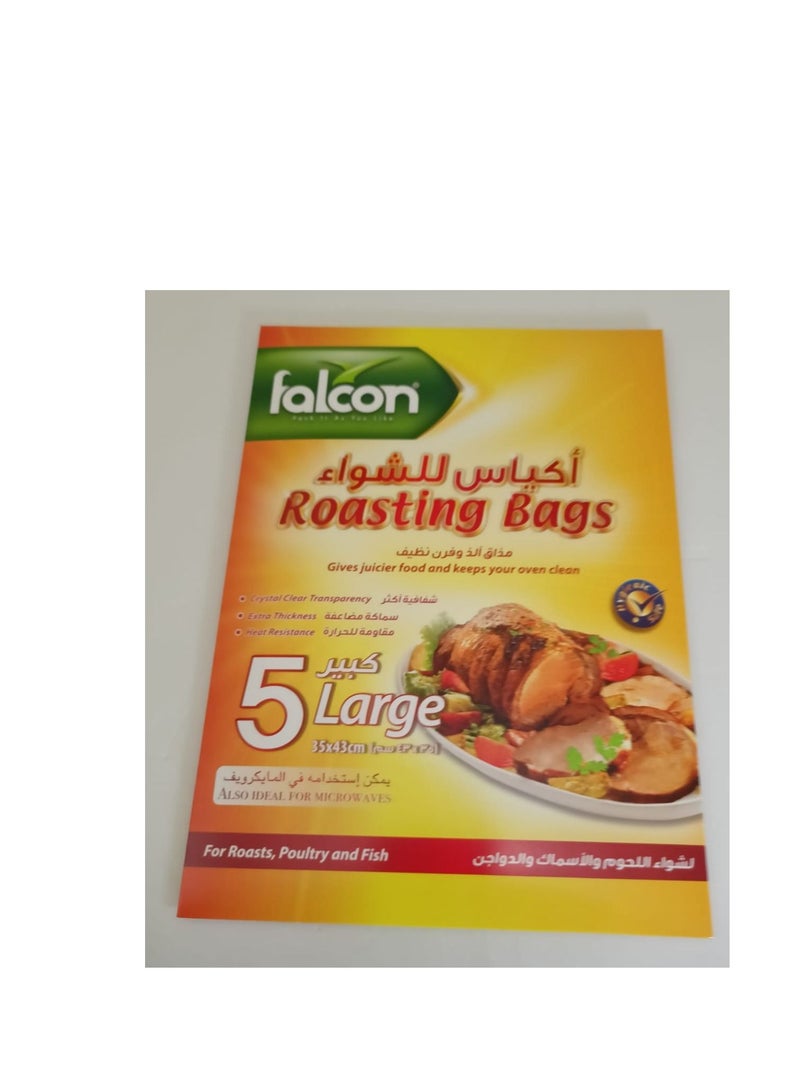Falconpack Falcon  5 Pcs   Large Roasting Bags 35X 43 CM - Image 2