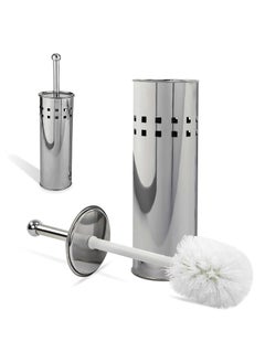 Mishrit Mishrit Toilet Strong Cleaning Brush for Bathroom | Toilet Brush with Stainless Steel Holder | Strong Steel Hnadle with Brush to Esay Cleaning for Toilet, Bathroom, Floor etc.. (Pack of 1).  - Image 1