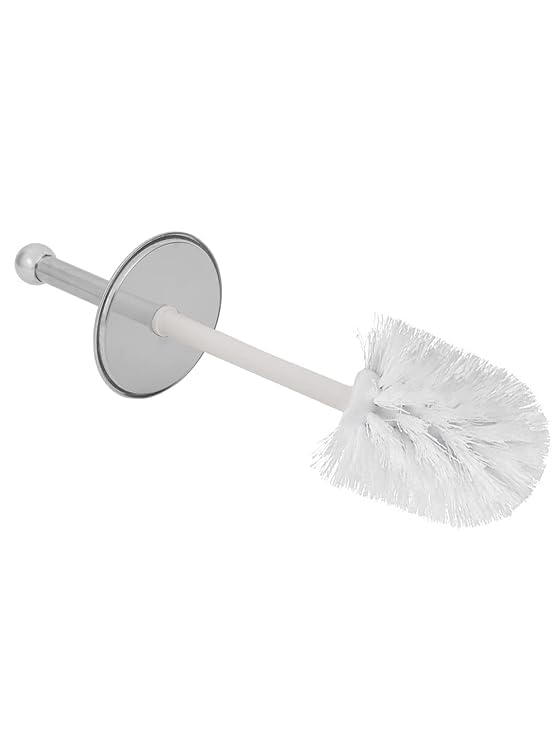 Mishrit Toilet Strong Cleaning Brush for Bathroom | Toilet Brush with Stainless Steel Holder | Strong Steel Hnadle with Brush to Esay Cleaning for Toilet, Bathroom, Floor etc.. (Pack of 1). - Image 2