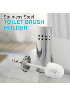 Mishrit Mishrit Toilet Strong Cleaning Brush for Bathroom | Toilet Brush with Stainless Steel Holder | Strong Steel Hnadle with Brush to Esay Cleaning for Toilet, Bathroom, Floor etc.. (Pack of 1).  - Image 5