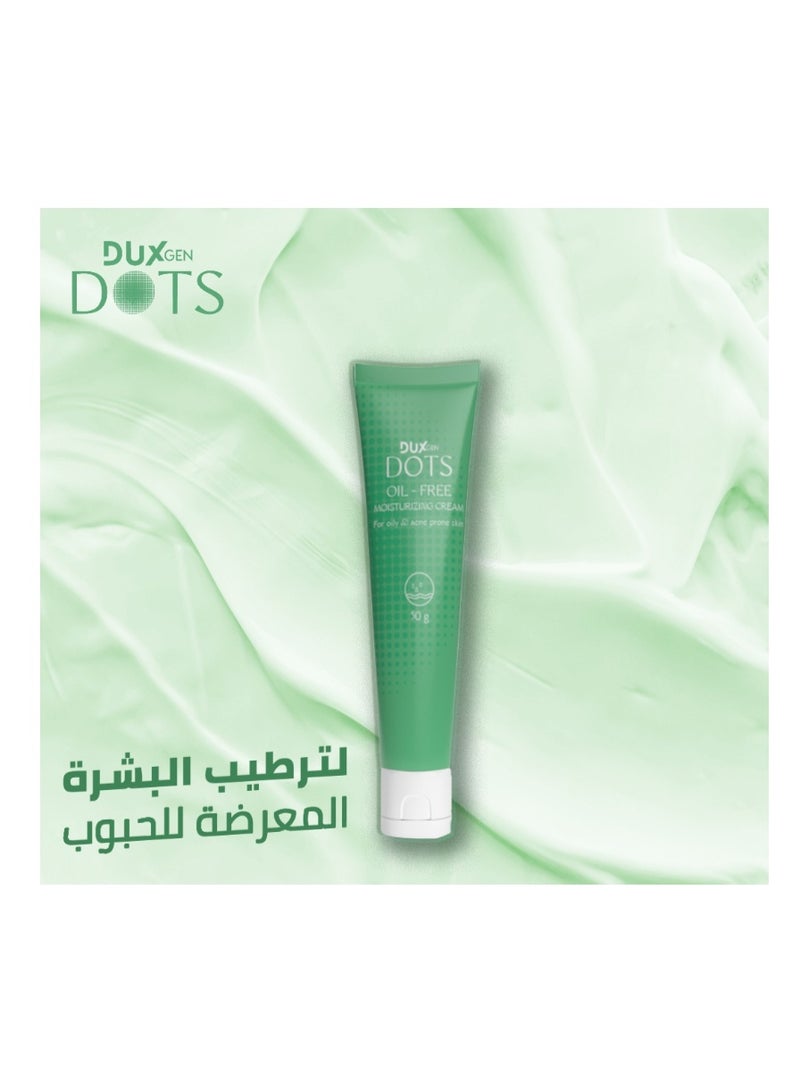 DUXGEN Dots oil free moisturizing cream for oily and acne prone skin - 50gm - Image 1