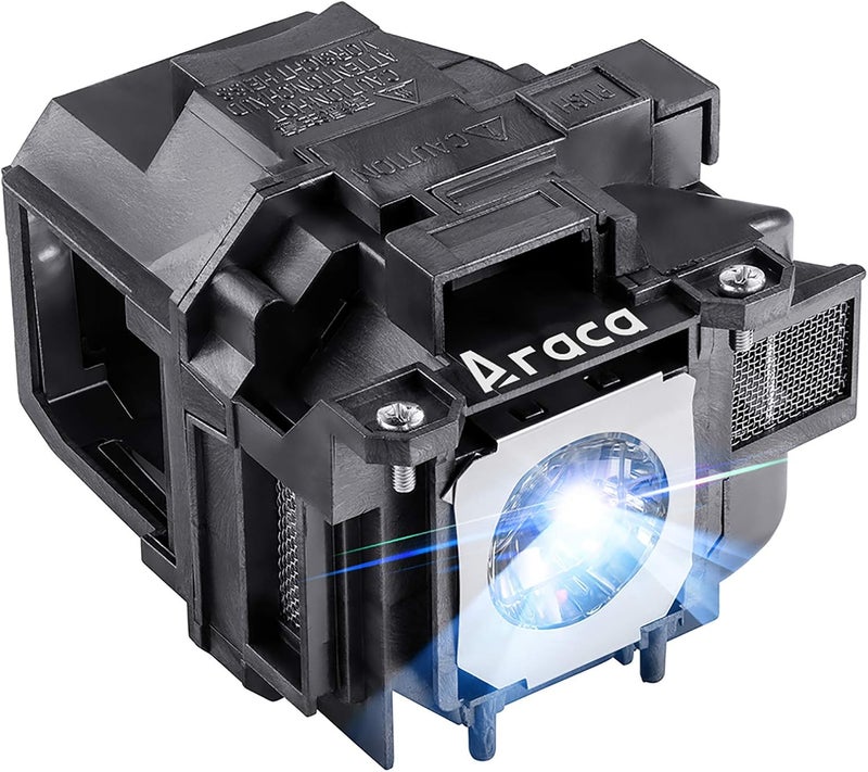 Araca ELPLP78 Replacement Projector Lamp with Housing for Epson EX7230 EX5220 EX7235 VS230 EX7220 EX3220 EX5230 VS335W EX6220 VS330 EB-S18 /PowerLite Home Cinema 2030 2000 1222 X17 S18+ Economical - Image 1
