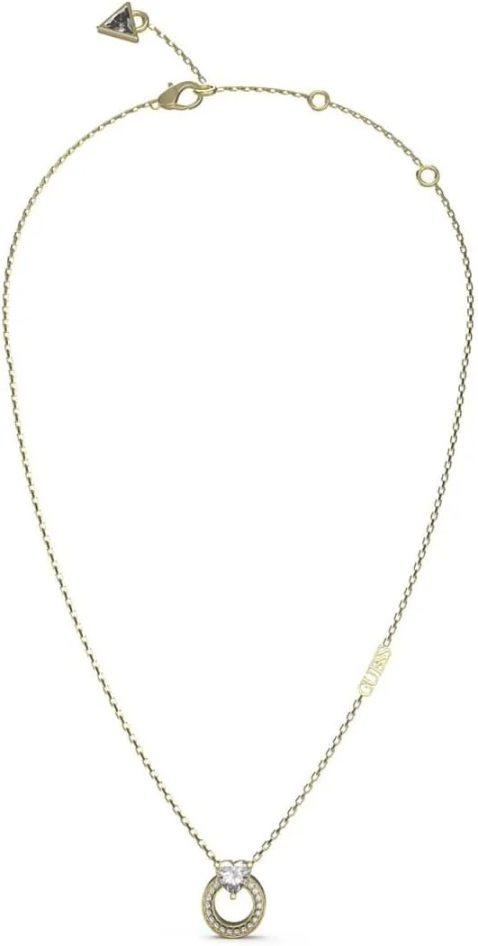 GUESS Pendent Drop Detail Long Necklace