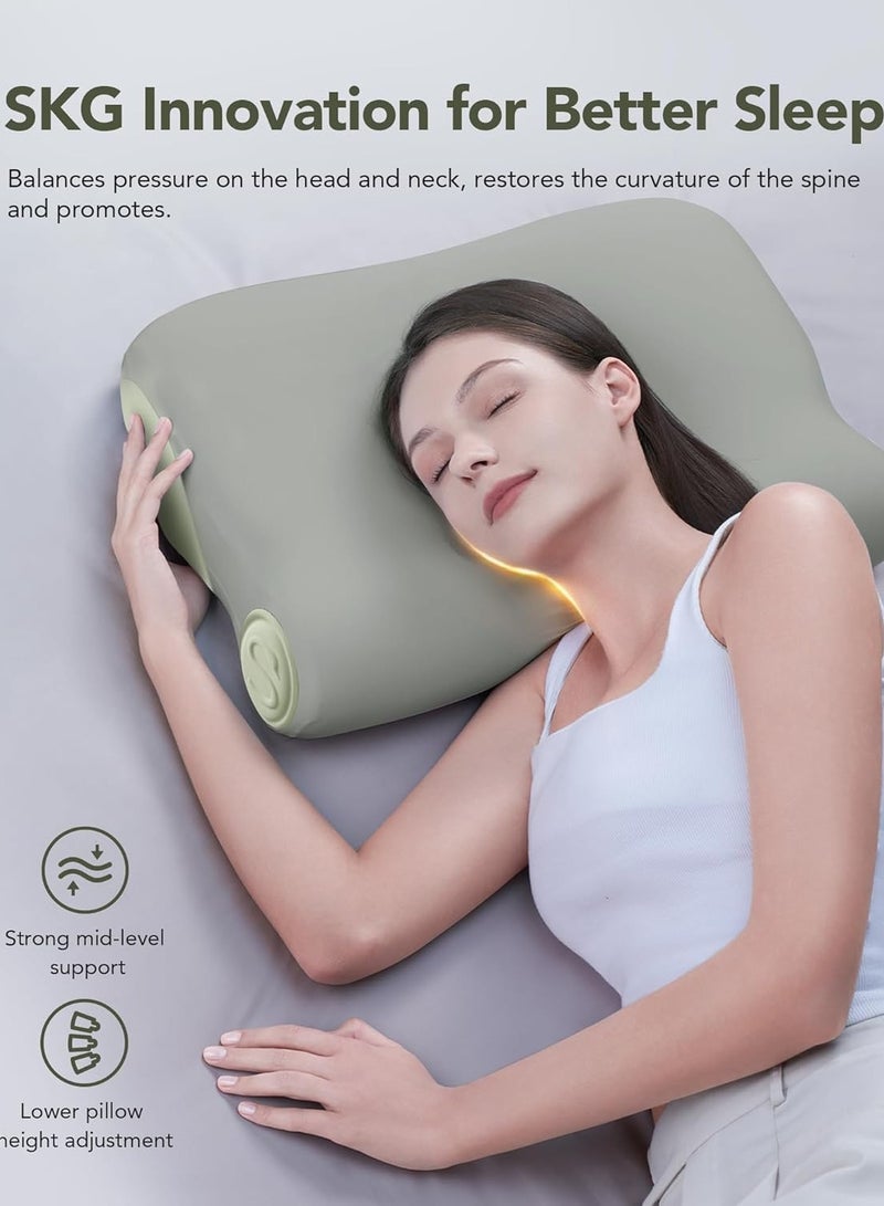 إس كيه جي SKG Cervical Neck Pillow for Pain Relief P3E-MAX - Image 2