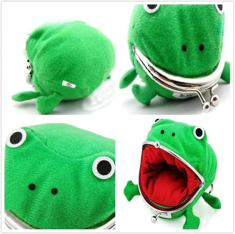SWIUKPHE Cosplay Anime Frog Coin Purse Cute Pouch Wallet - Image 2