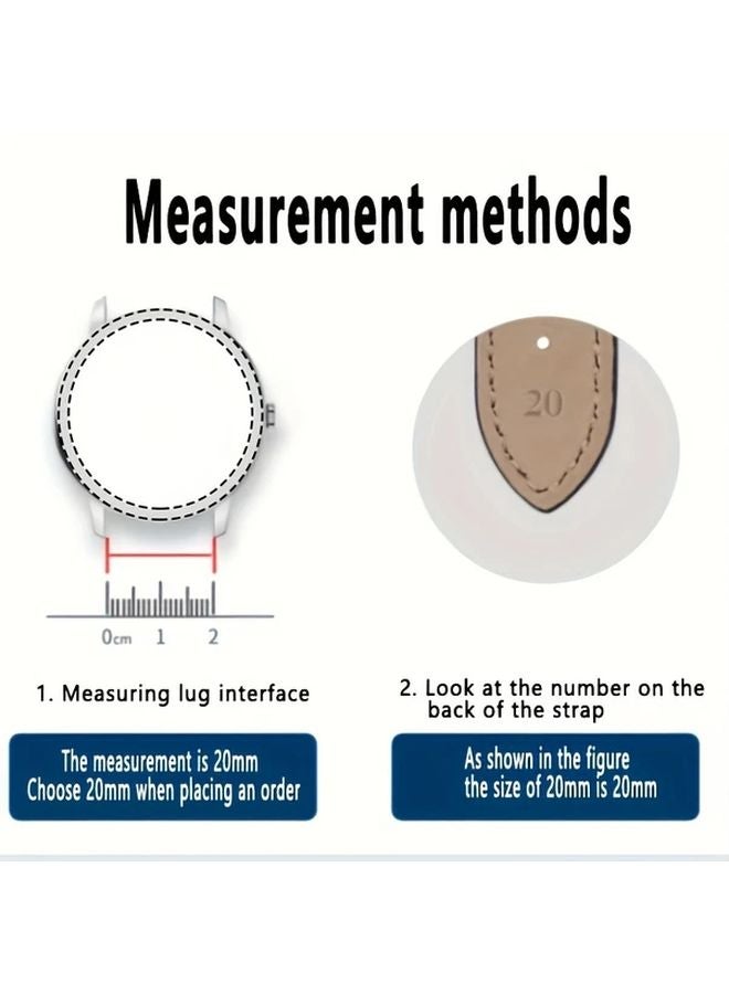 20mm Milanese Stainless Steel Watch Band Strap Mixed Color Compatible Huawei Samsung Xiaomi - Image 3