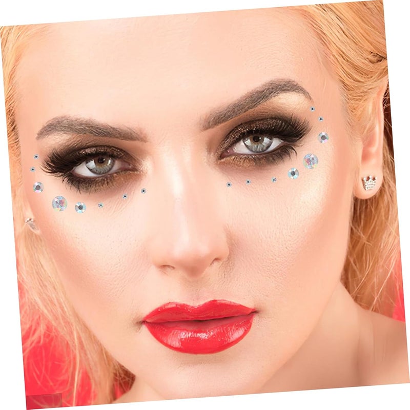 10sheets Self-Adhesive Face Rhinestones of Bling Gems for Makeup Stage Performance and Parties Long-Lasting Eye Stickers for - Image 5