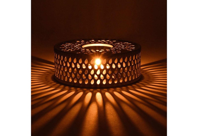 Creano Black Stainless Steel Tea Warmer with Tea Light Holder - Tea Cosy - Stable Not Rattling - Rechaud Suitable for All Teapots - Image 2
