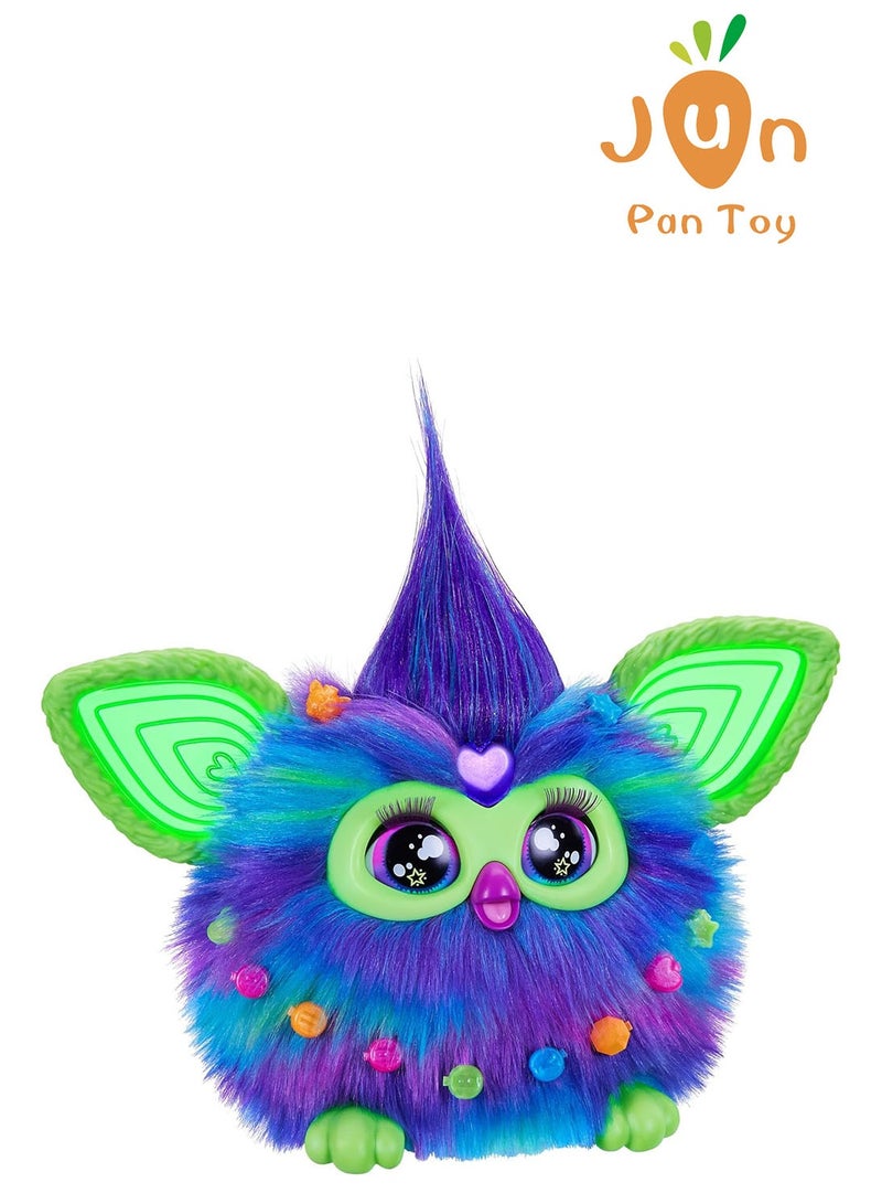 Furby Original Furby Hasbro Interactive Electronic Toy Glow In The Dark Talking Pet Plush Friend Kids Gifts Ages 6 Plus F8901 - Image 3