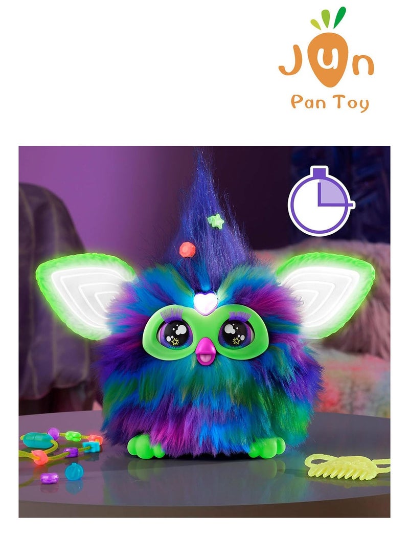 Furby Original Furby Hasbro Interactive Electronic Toy Glow In The Dark Talking Pet Plush Friend Kids Gifts Ages 6 Plus F8901 - Image 4