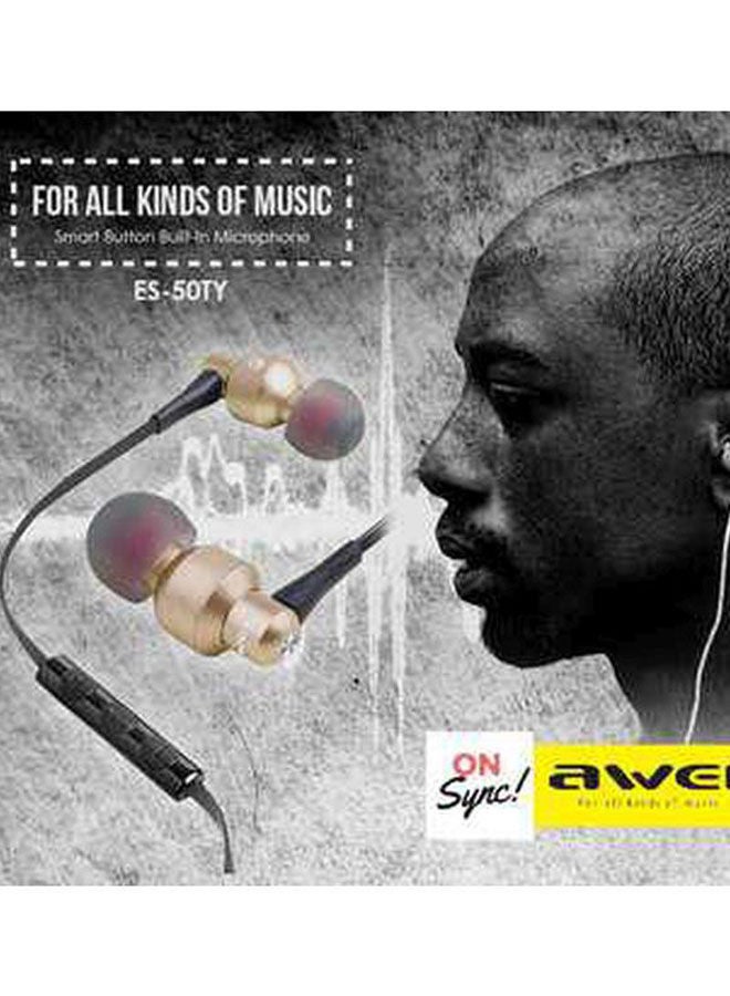 NIBEMINENT In-Ear Earphone Local Gold/Black - Image 2